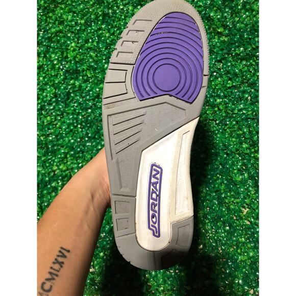 Air Jordan Retro 3 Dark Iris Size 12 with Box CT8532-105 - Picture 8 of 11